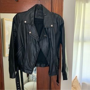 Faux leather Moro jacket